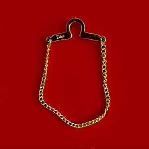 Dior Tie Pin Gold Women Authentic secondhand